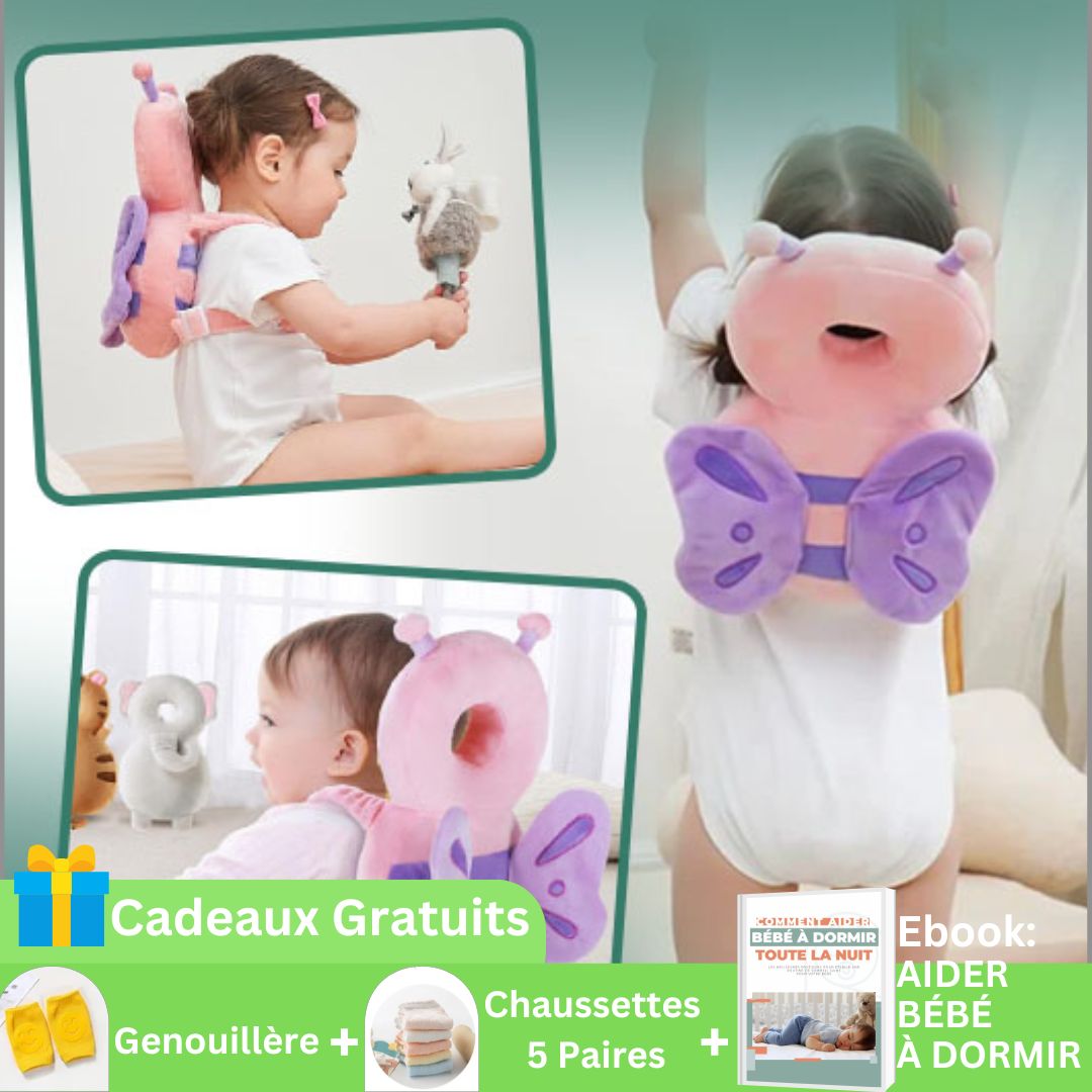 SafeNest™ | COUSSIN ANTI - CHOC POUR BÉBÉ - BEBECHERI BOUTIQUE