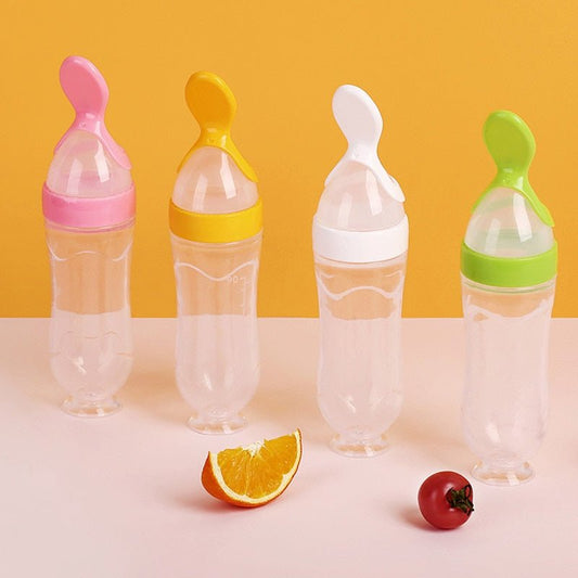 Biberon avec cuillère pour nouveau-né | EasyBottle™ - bebecheri-boutique.com